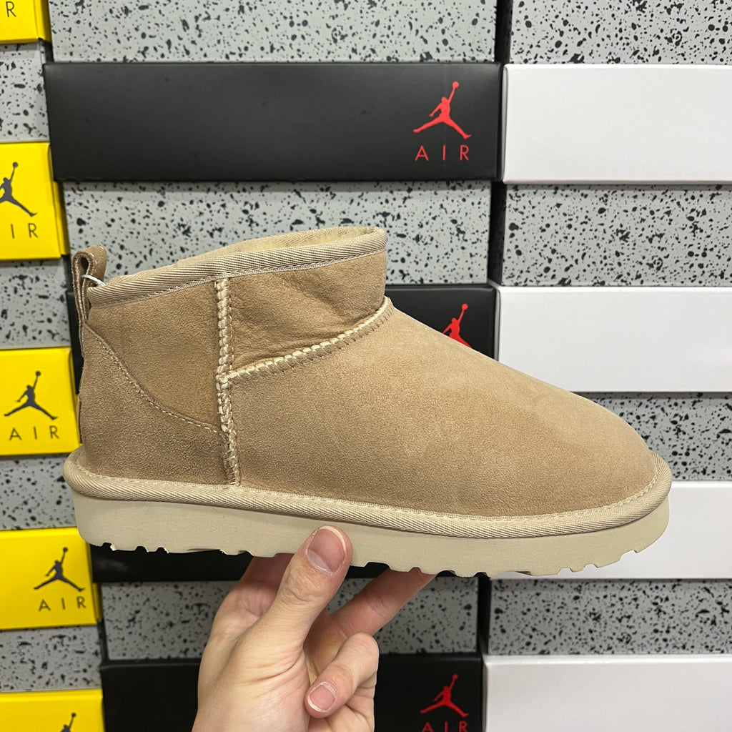 UGG Sand Ultra Mini Pull-On Ankle Boots
