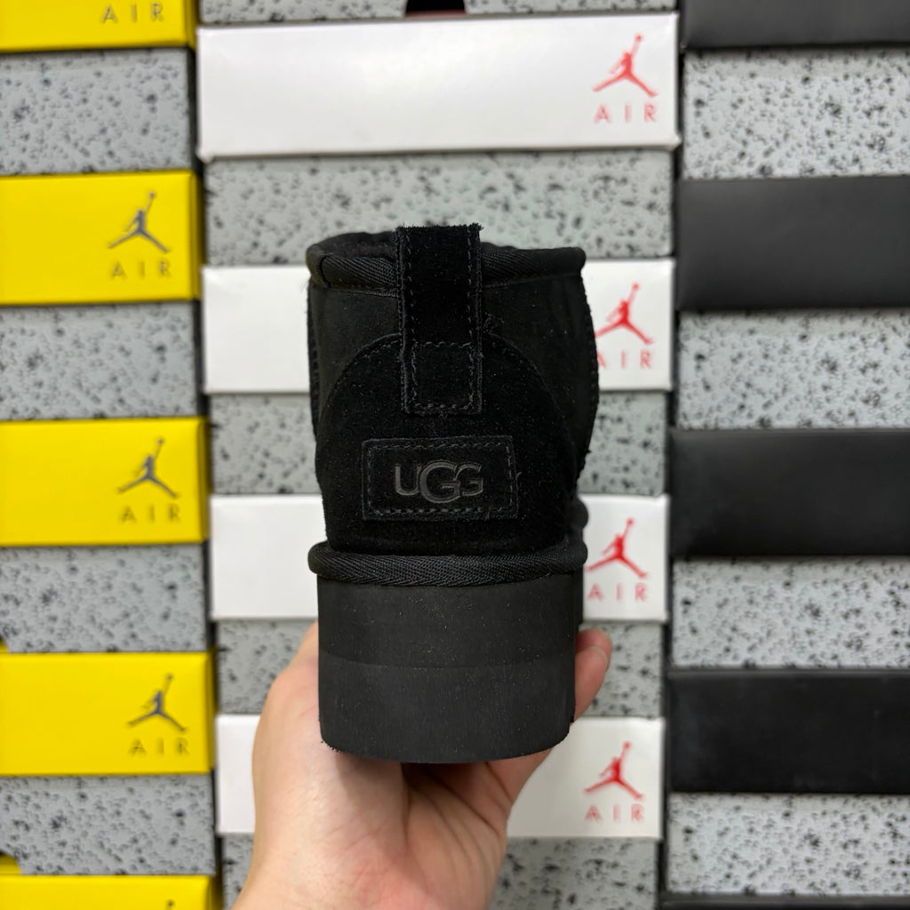 UGG Ultra Mini Platform Boots in Black