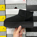 UGG Ultra Mini Platform Boots in Black
