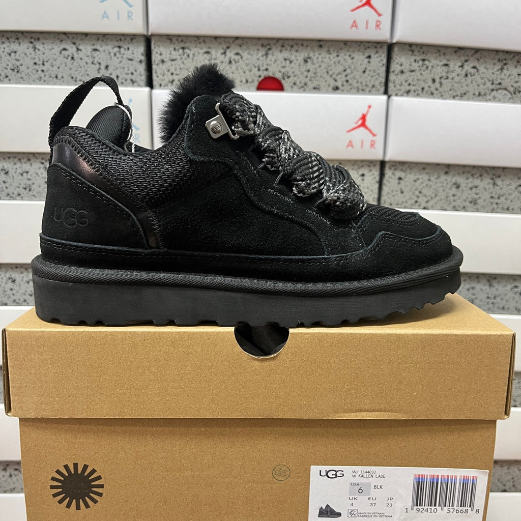 UGG Black Lace-Up Shoes with Chunky Sole