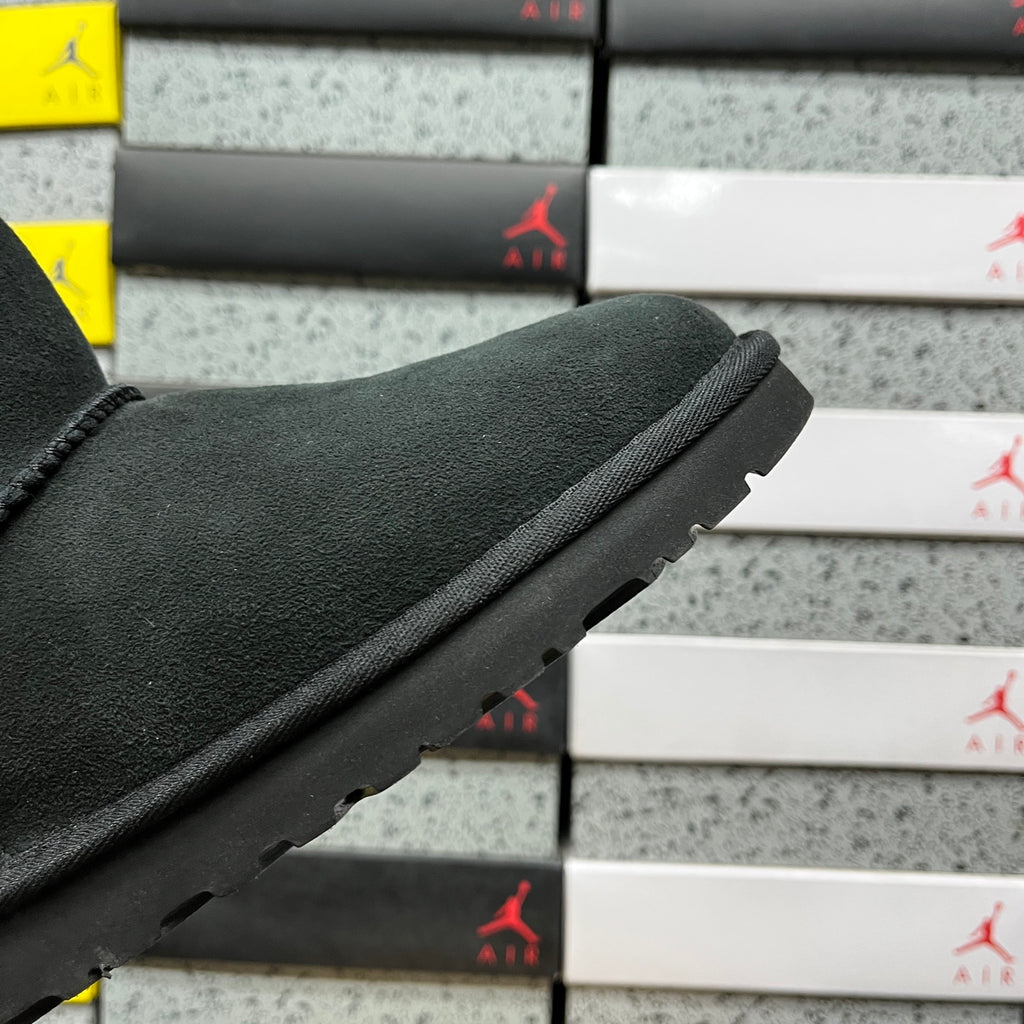 UGG Classic Mini Boots in Black with Plush Lining