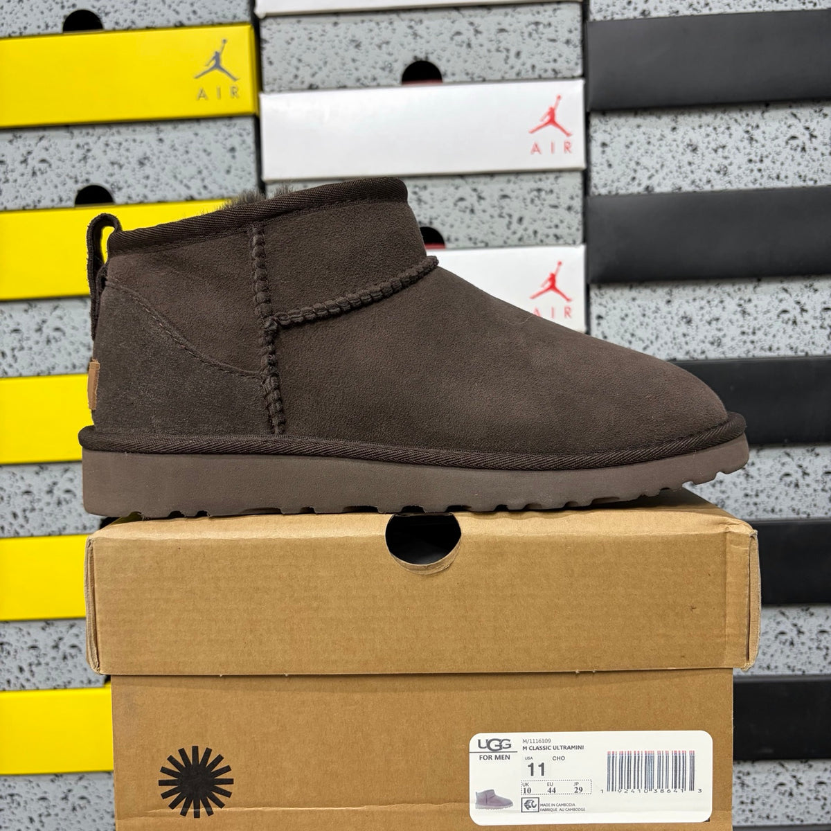 UGG Classic Ultra Mini Pull-On Boots in Brown