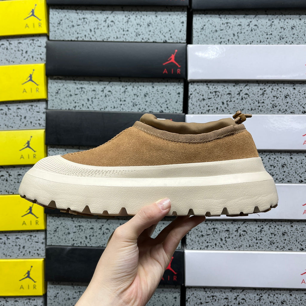 UGG Slip-On Shoes in Chestnut with Cream Chunky Sole