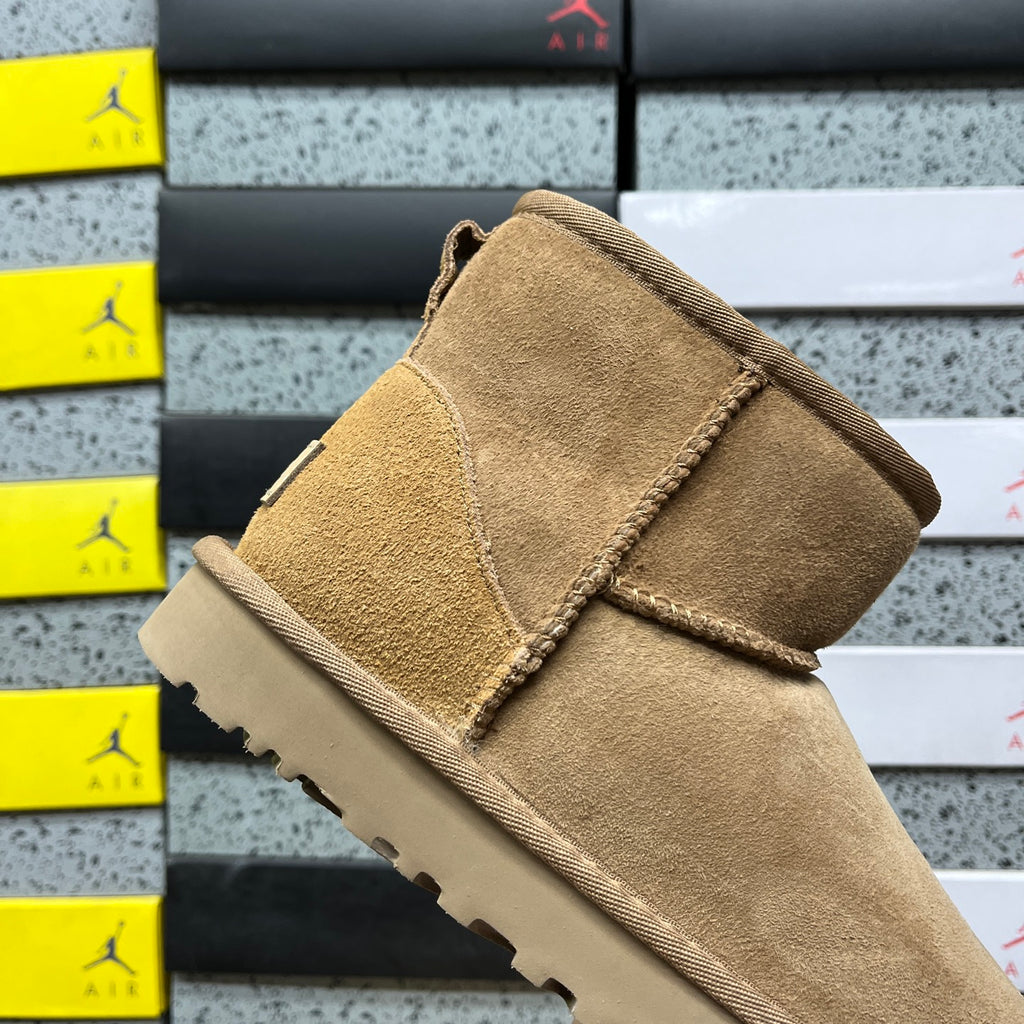 UGG Classic Mini Boots in Chestnut with Plush Lining