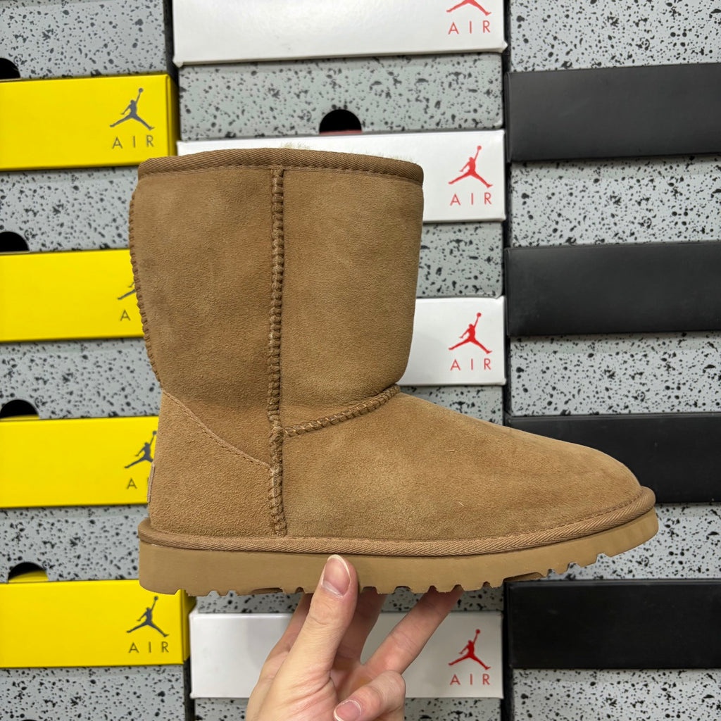 UGG Classic Mid-Calf Pull-On Boots in Chestnut