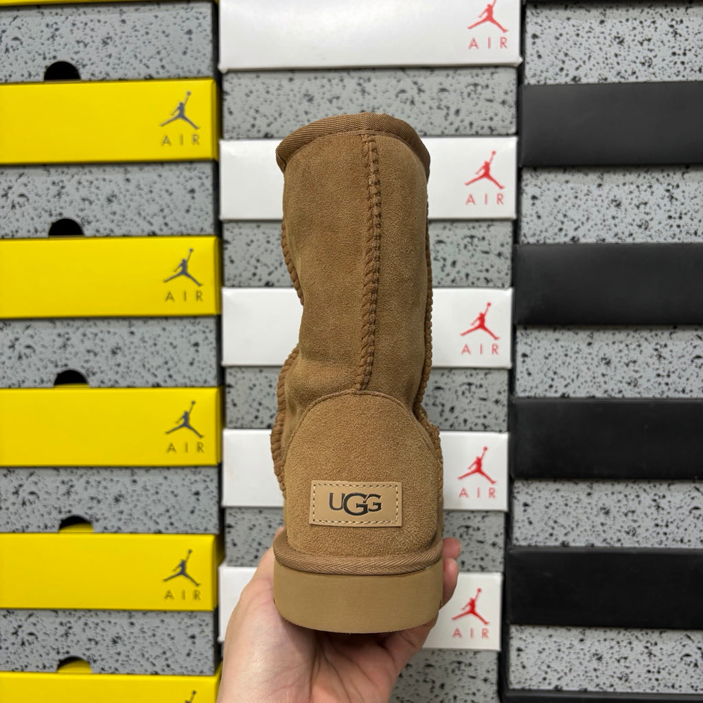 UGG Classic Mid-Calf Pull-On Boots in Chestnut