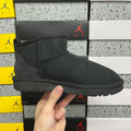 UGG Black Ultra Mini Pull-On Ankle Boots