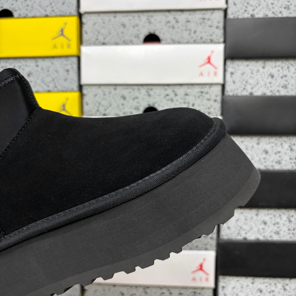 UGG Black Pull-On Platform Ankle Boots