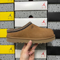 UGG Chestnut Slip-On Shoes with Contrast Stitched Trim