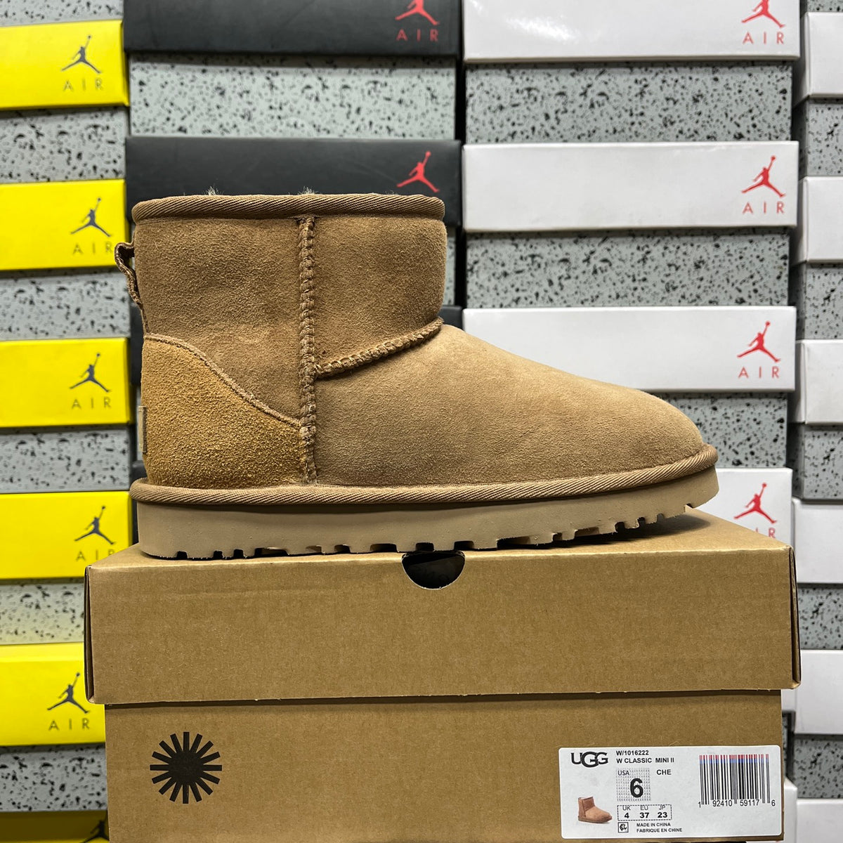 UGG Classic Mini Boots in Chestnut with Plush Lining