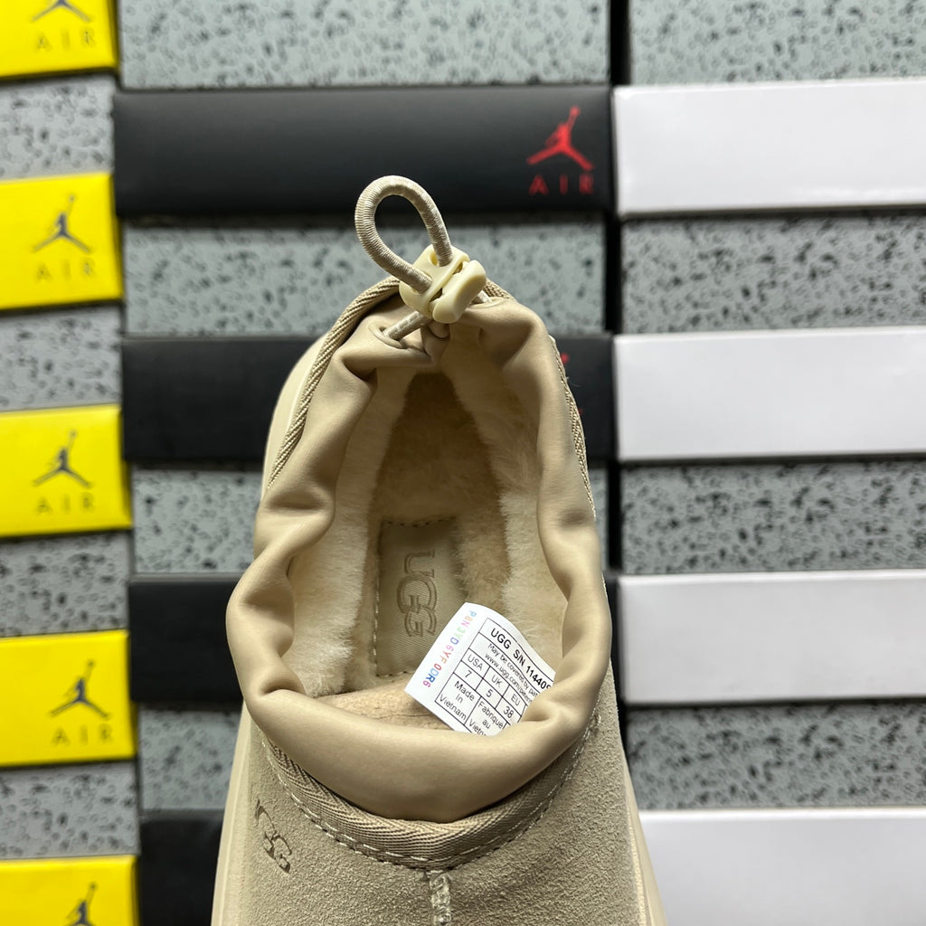 UGG Slip-On Shoes in Mustard Seed with Cream Chunky Sole