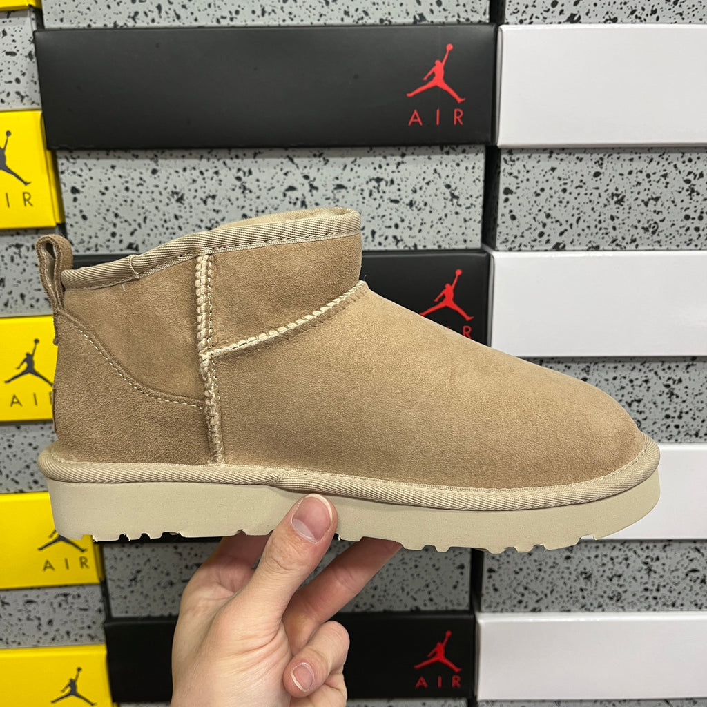 UGG Sand Ultra Mini Pull-On Ankle Boots