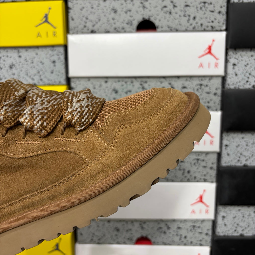 UGG Lace-Up Shoes in Chestnut with Chunky Sole