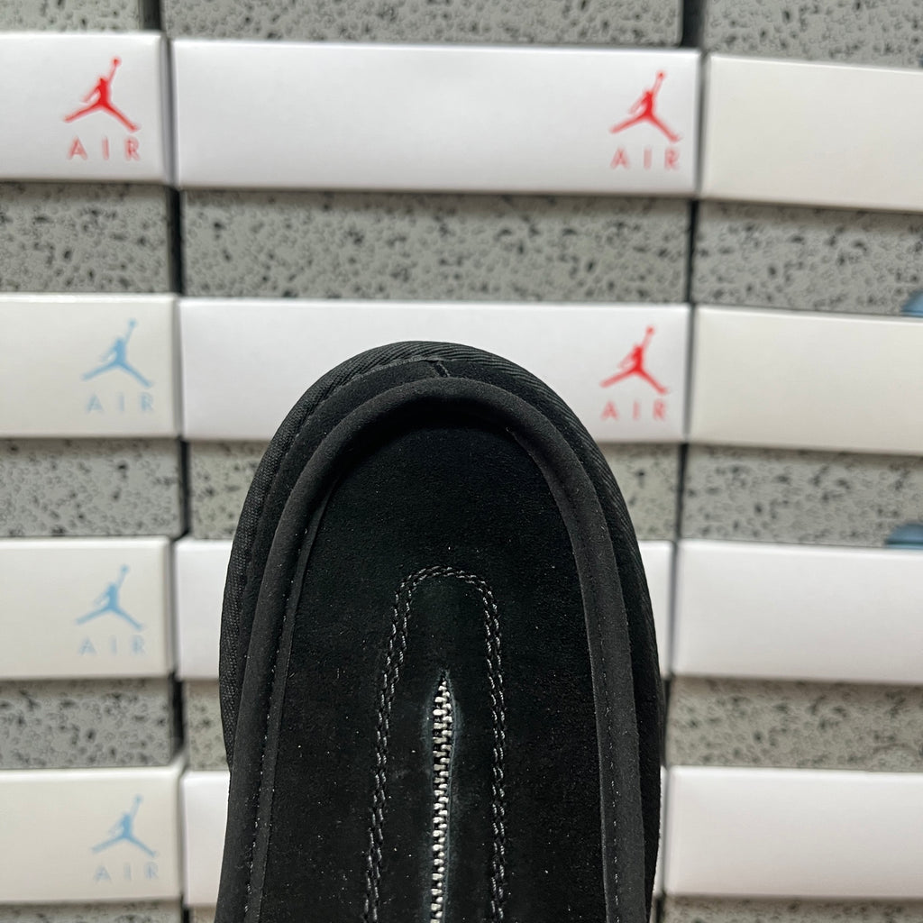 UGG Black Platform Ankle Boots with Plush Cuff