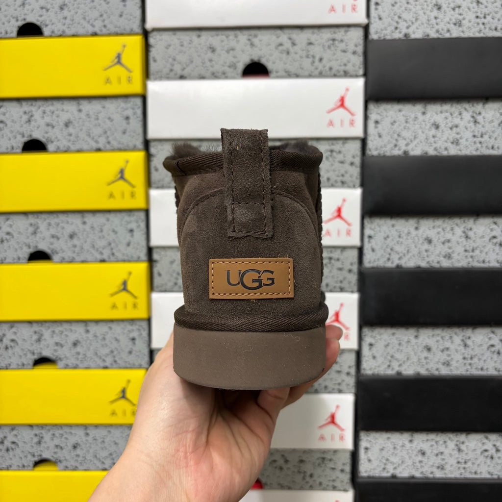 UGG Classic Ultra Mini Pull-On Boots in Brown