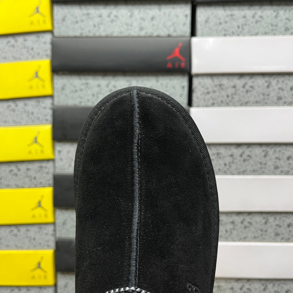 UGG Platform Slip-On Shoes in Black with Contrast Stitched Trim