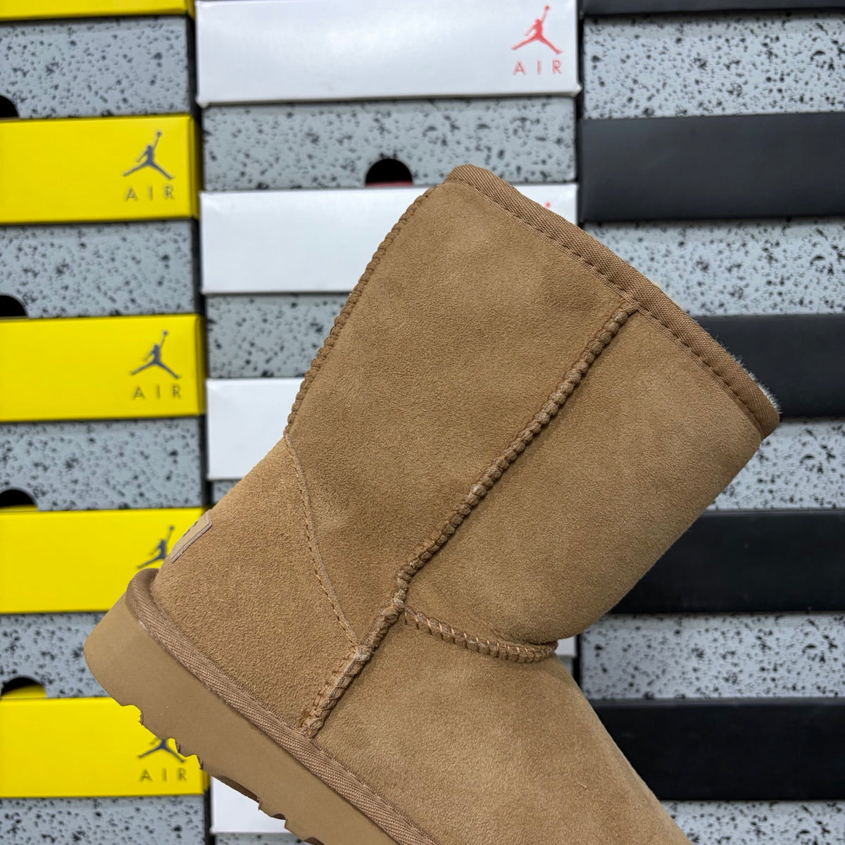 UGG Classic Mid-Calf Pull-On Boots in Chestnut