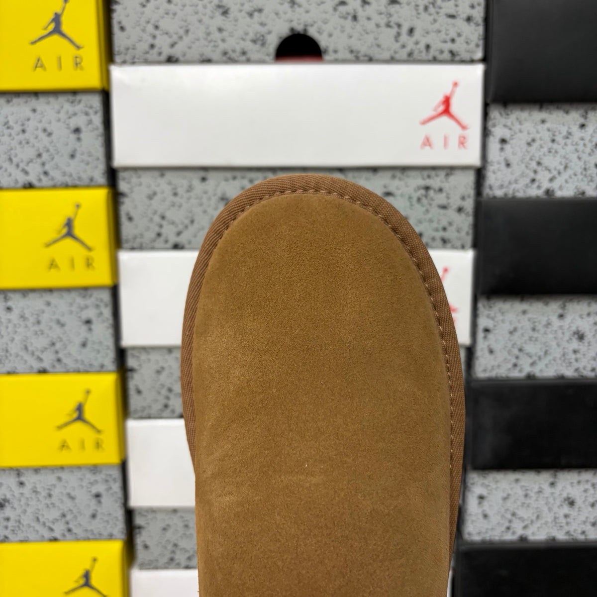UGG Low-Cut Slip-On Shoes in Chestnut with Plush Lining