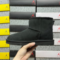 UGG Classic Mini Boots in Black with Plush Lining