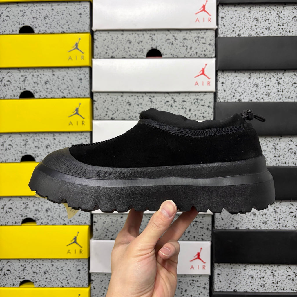 UGG Black Low-Cut Slip-On Shoes with Chunky Lug Sole