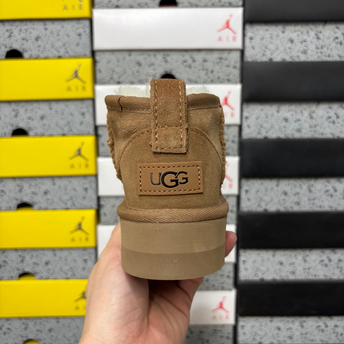 UGG Ultra Mini Platform Boots in Chestnut