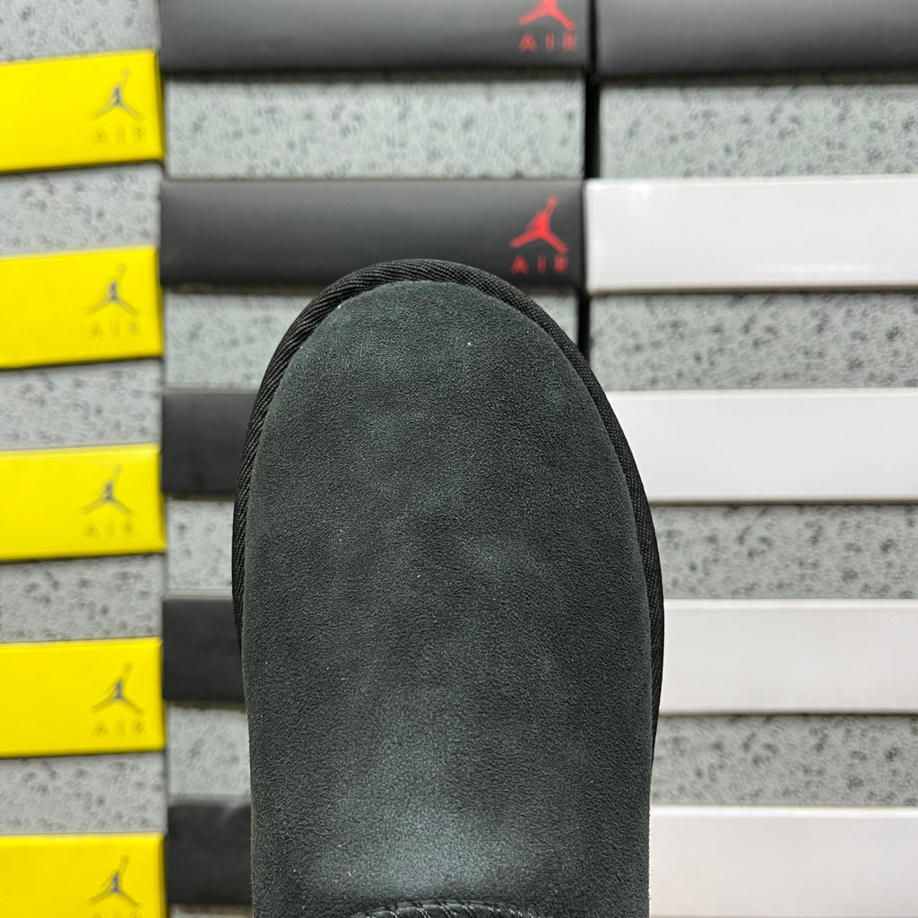 UGG Classic Short Boots in Black with Plush Lining