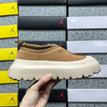 UGG Slip-On Shoes in Chestnut with Cream Chunky Sole