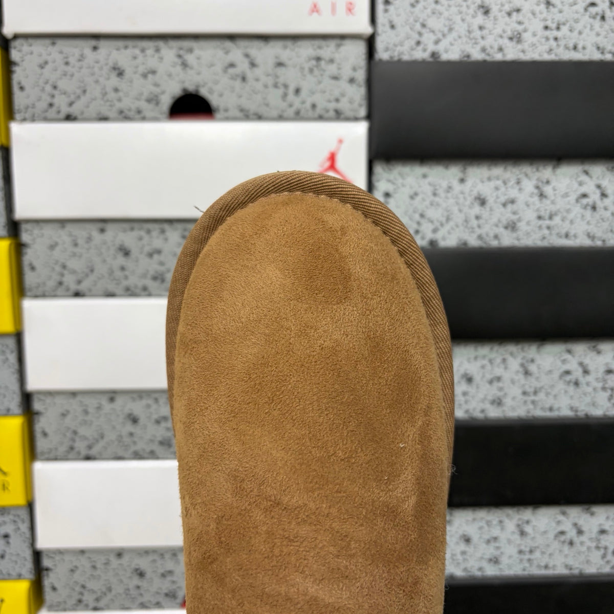 UGG Classic Mini Pull-On Boots in Chestnut with Plush Lining