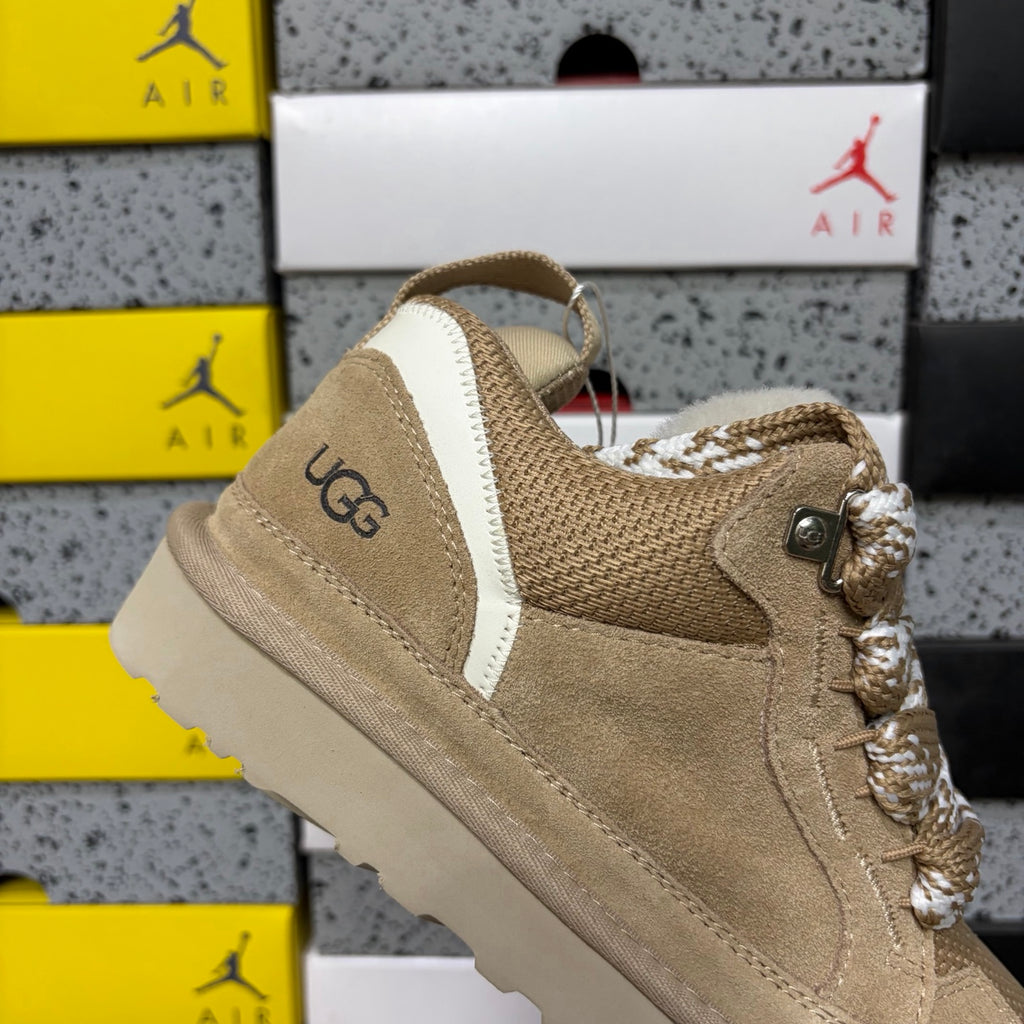 UGG Lace-Up Shoes in Sand with Chunky Sole