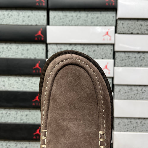 UGG Buckle-Strap Clogs in Dark Brown with Plush Lining