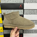 UGG Brown Ultra Mini Pull-On Ankle Boots