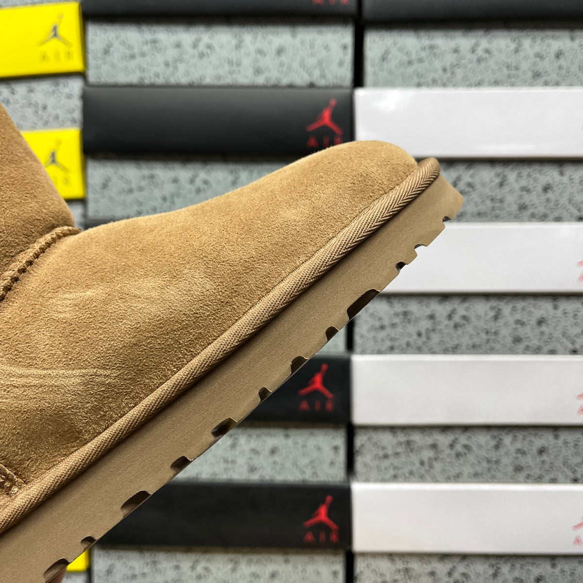 UGG Classic Short Boots in Chestnut with Plush Lining