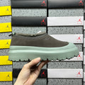 UGG Slip-On Shoes in Dark Olive with Mint Green Chunky Sole