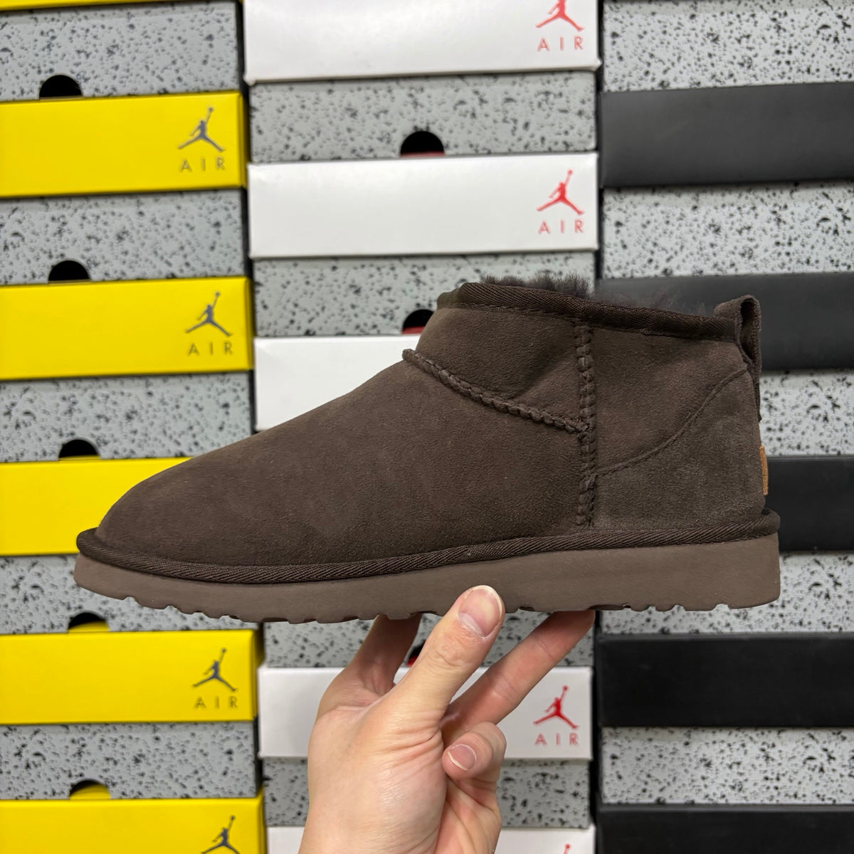 UGG Classic Ultra Mini Pull-On Boots in Brown