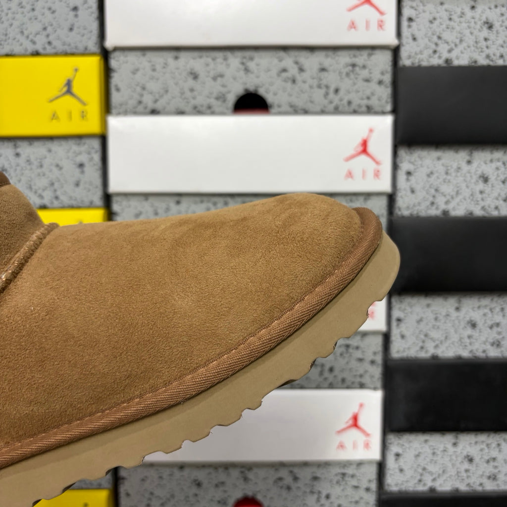 UGG Chestnut Ultra Mini Pull-On Ankle Boots
