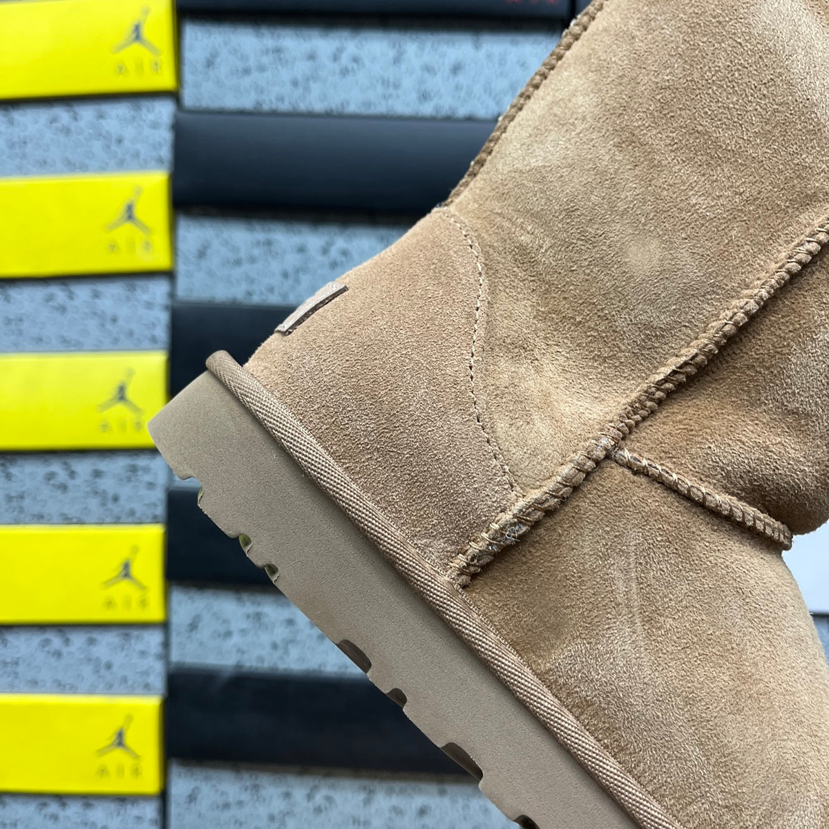 UGG Classic Short Boots in Chestnut with Plush Lining